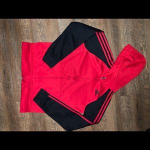 Adidas zip up sweatshirt